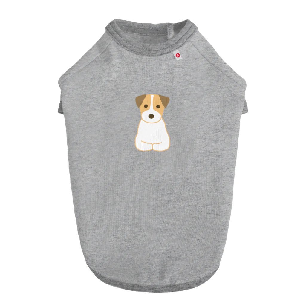 ゆいたっく／犬イラストの香箱(大きめ) Dog T-shirt
