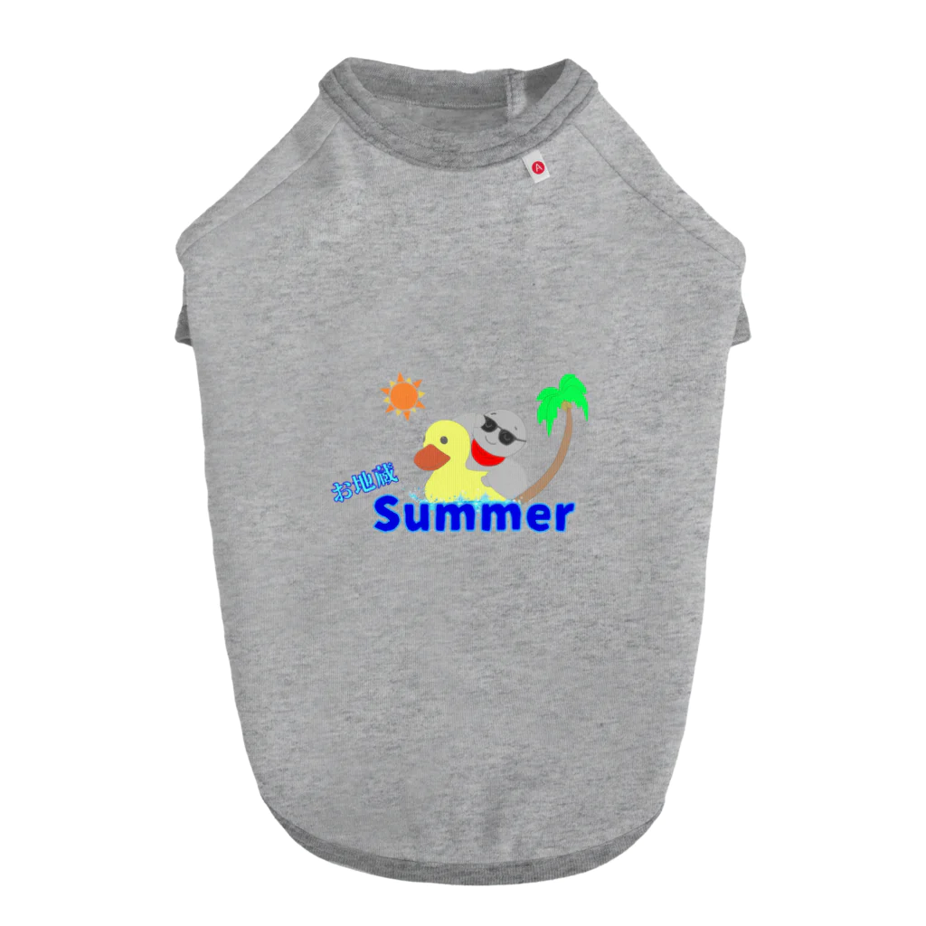 www本舗のワンちゃんの「お地蔵Summer」Ｔシャツ ドッグTシャツ