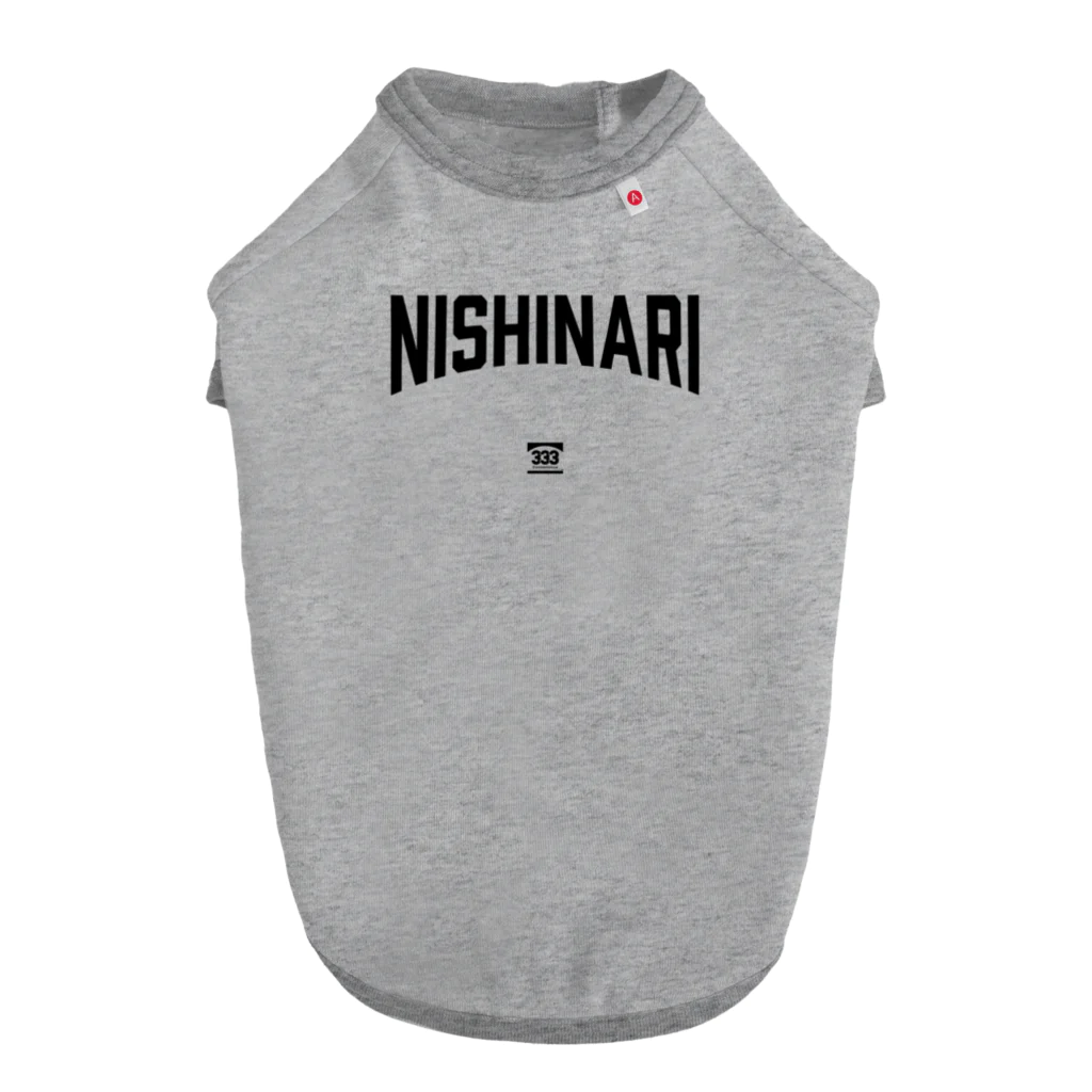 コンビニエンス333のNISHINARI CITY ドッグTシャツ