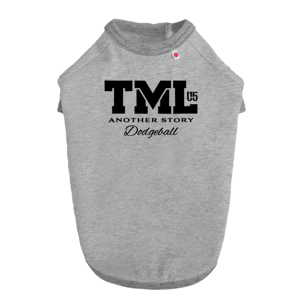 TRSのTML クロ Dog T-shirt