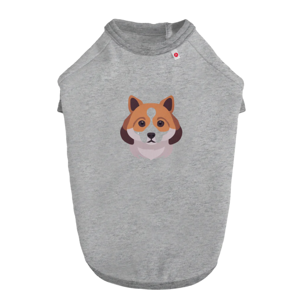 Byshoの癒やしコーギー Dog T-shirt