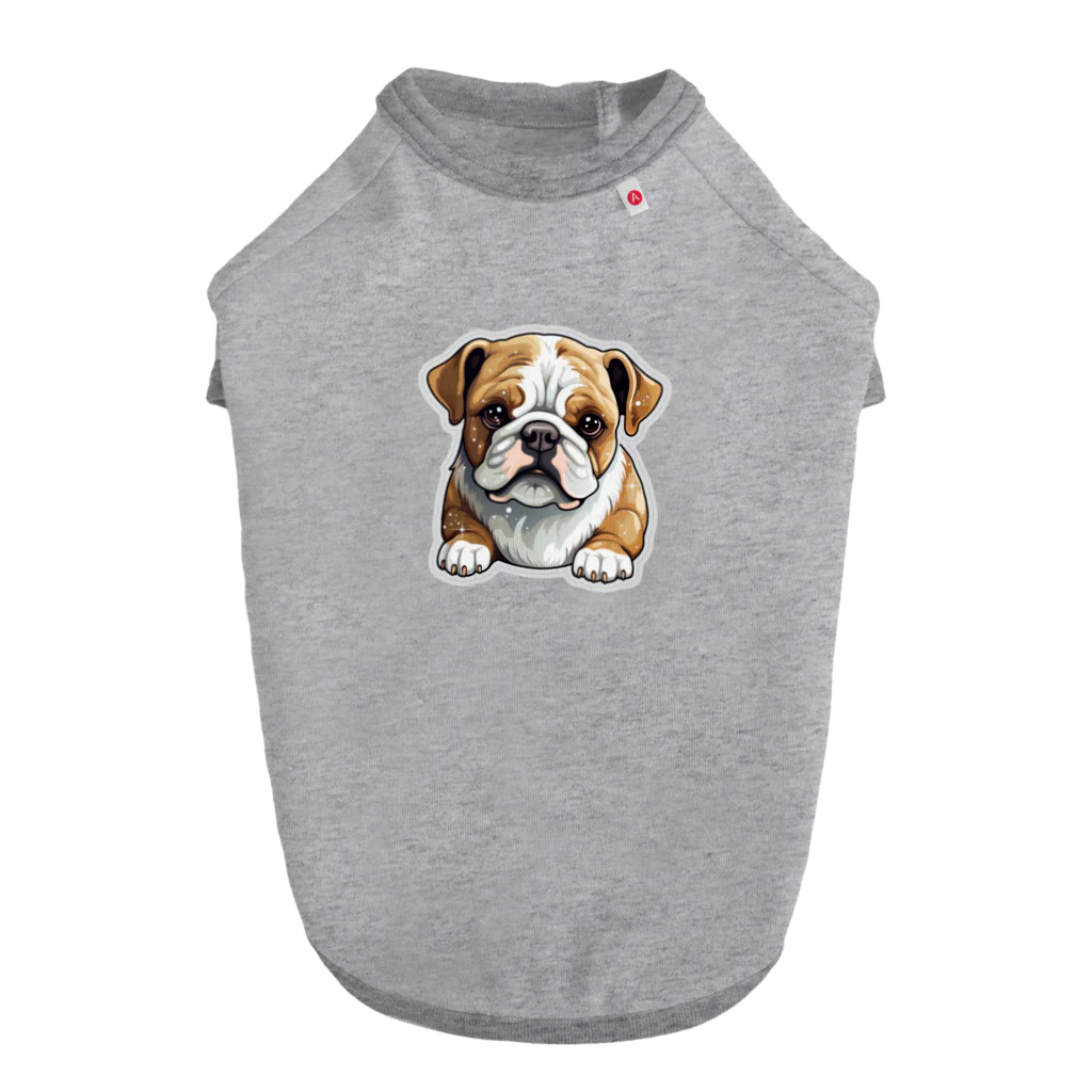 はむはむぴょんのブルドッグ Dog T-shirt