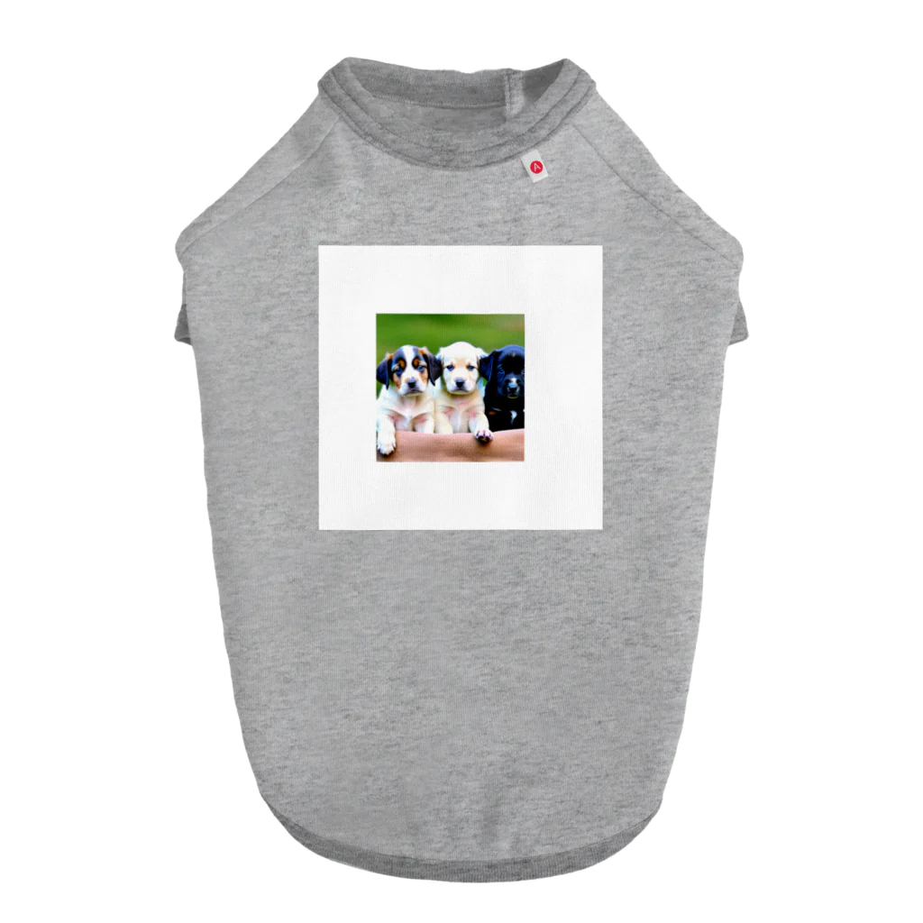 テルのビジネス大学のショップの可愛い子犬たち Dog T-shirt