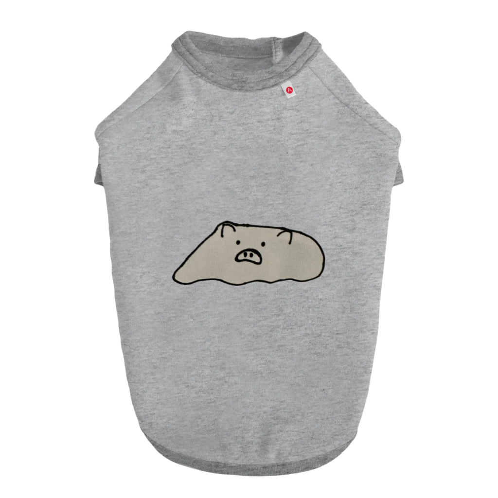 ガンジーの溶けたブタ Dog T-shirt