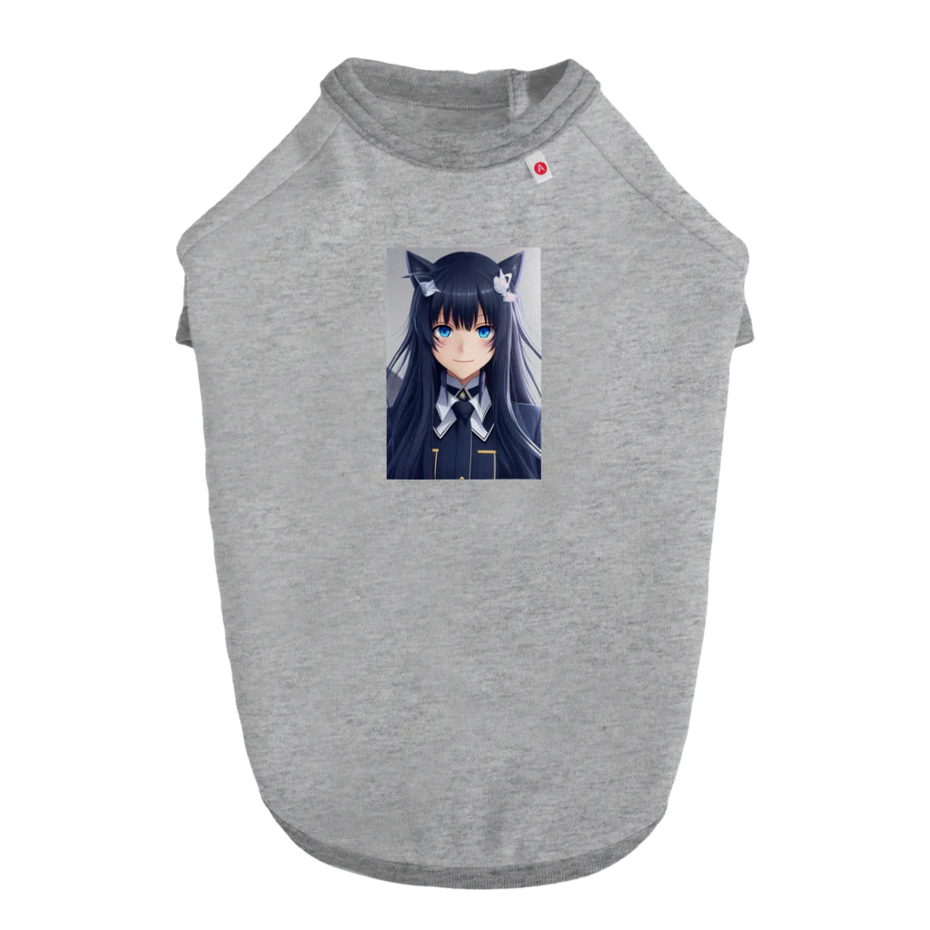 YuzuKiのはにかみ  Dog T-shirt