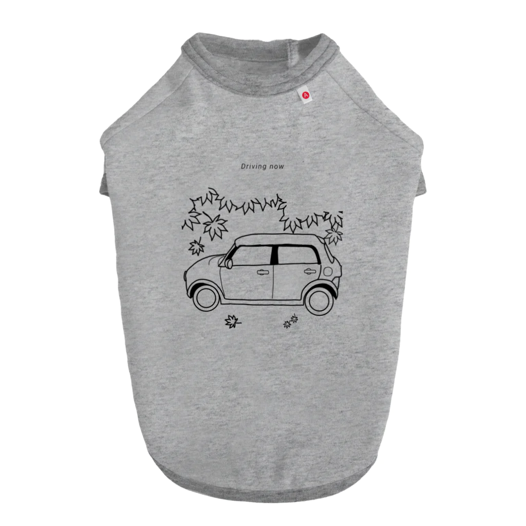 kazeou（風王）のDriving  Now(もみじ) ドッグTシャツ