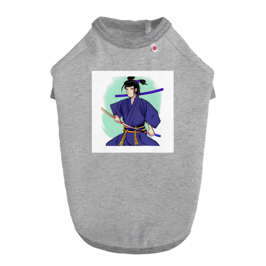 やさぐれメタルのSUGOI SAMURAI ドッグTシャツ