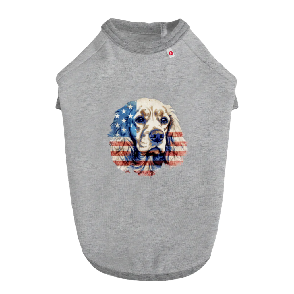 dogsdream8246のアメリカンコッカーアメリカ ドッグTシャツ