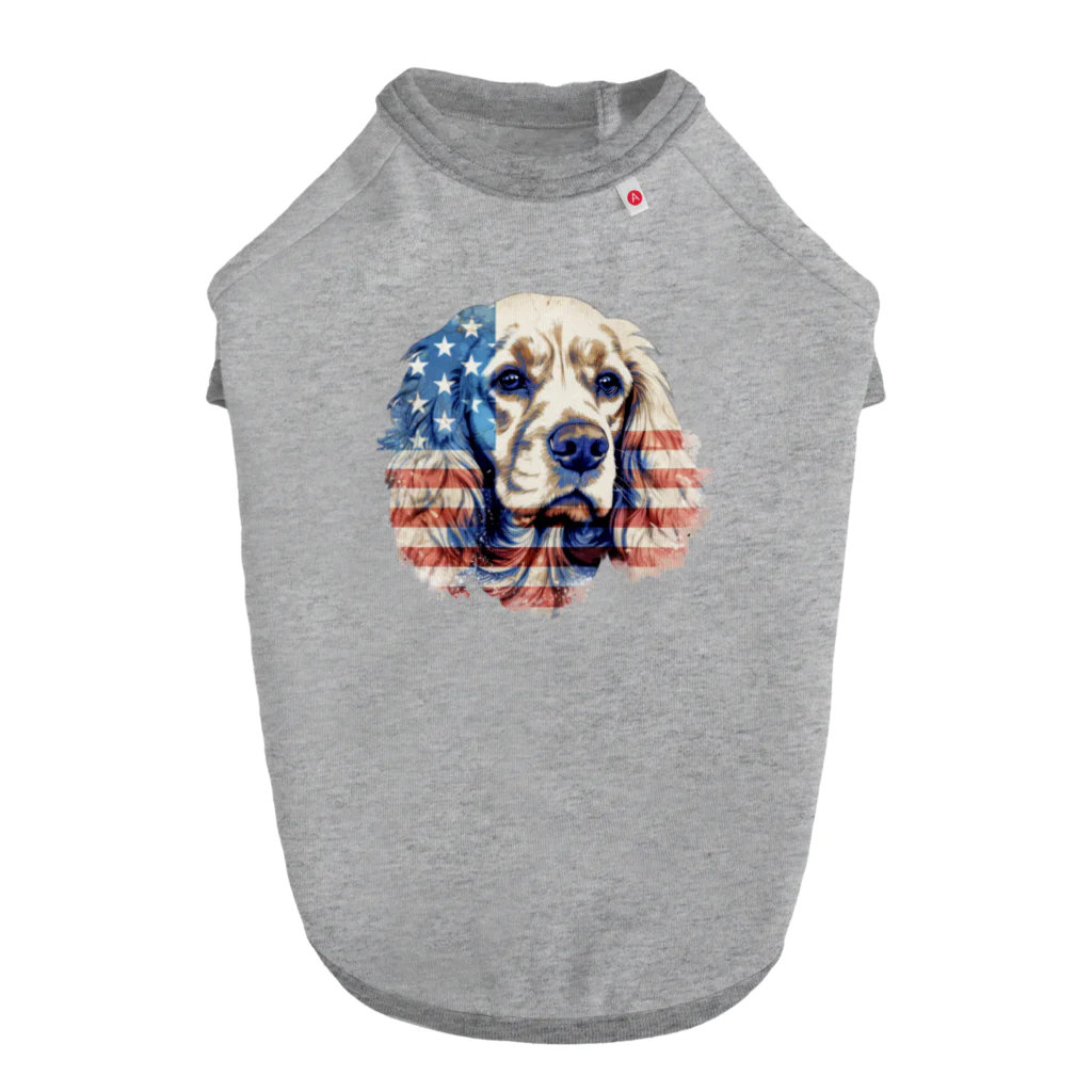 dogsdream8246のアメリカンコッカーアメリカ ドッグTシャツ