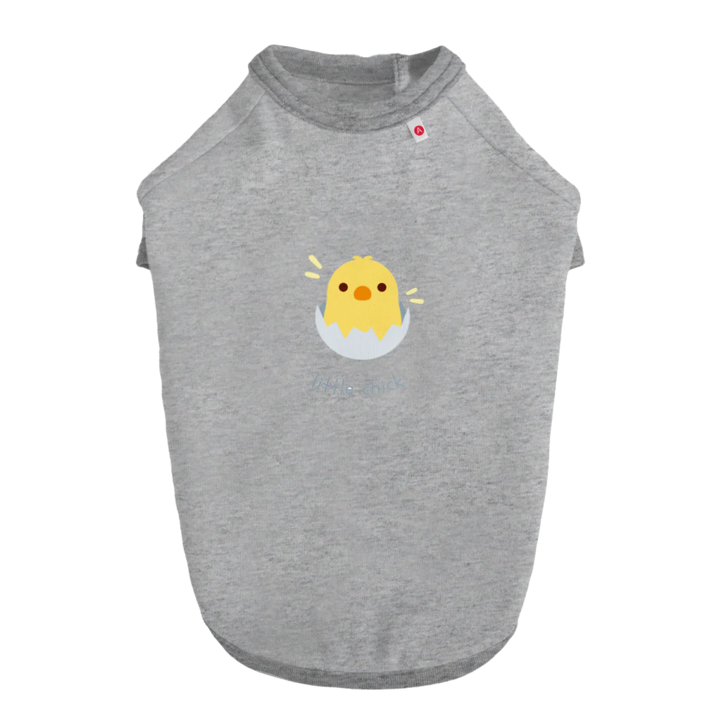 愉快な仲間たちのLittle Chick ドッグTシャツ