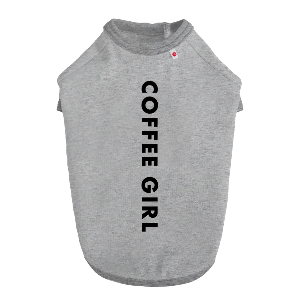 COFFEE GIRLのCoffee Girl (コーヒーガール) Dog T-shirt