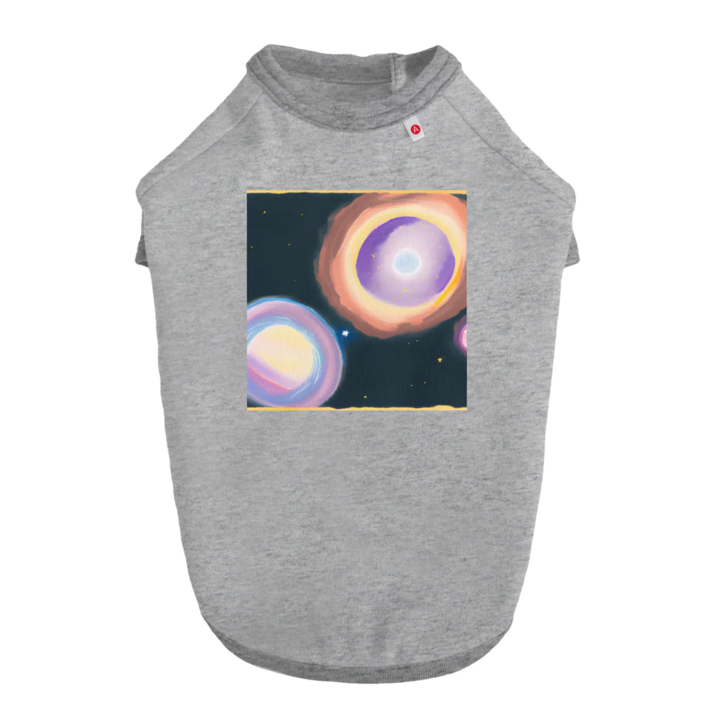 Ruru100のGALAXY Dog T-shirt