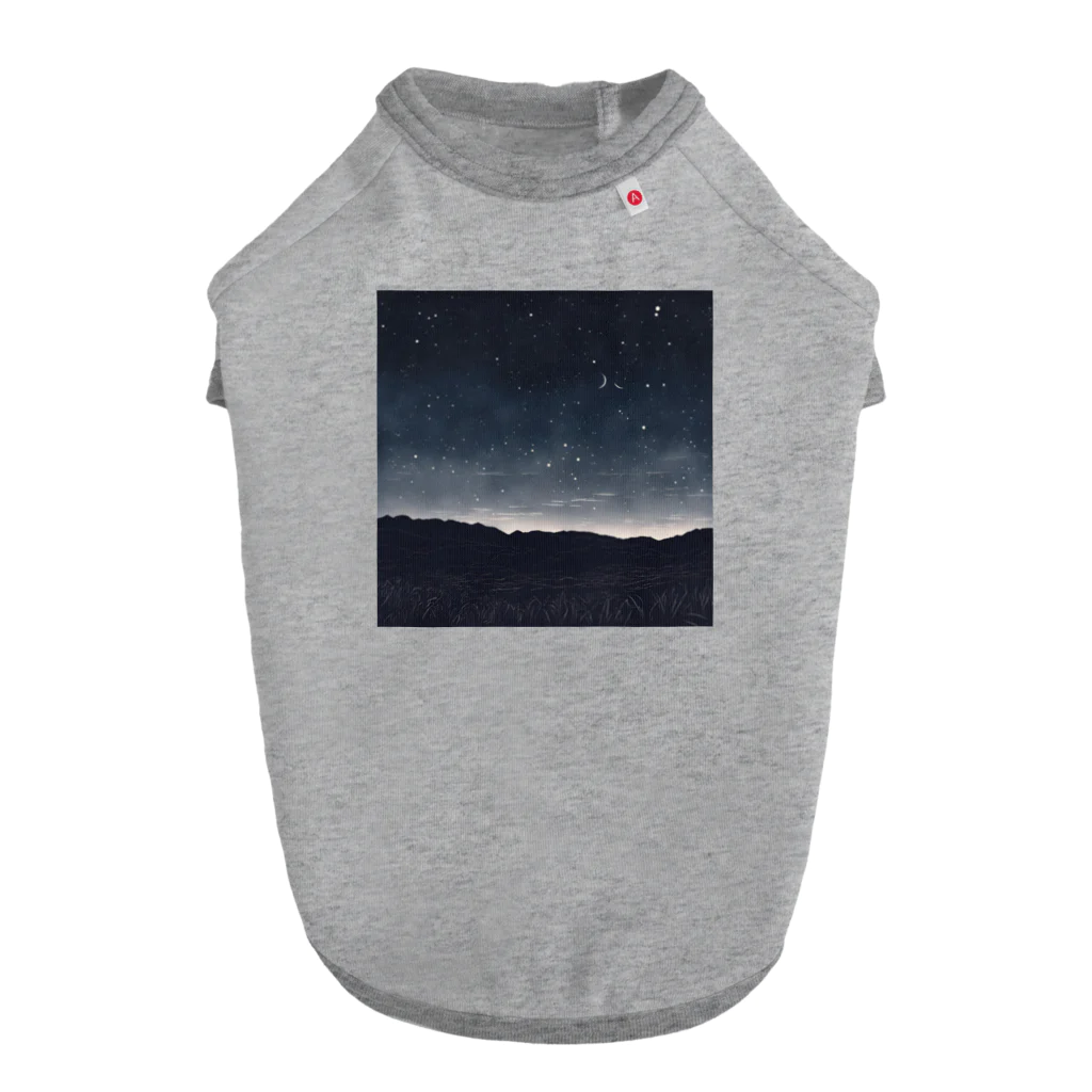 shoki1131の夜空🌌 ドッグTシャツ