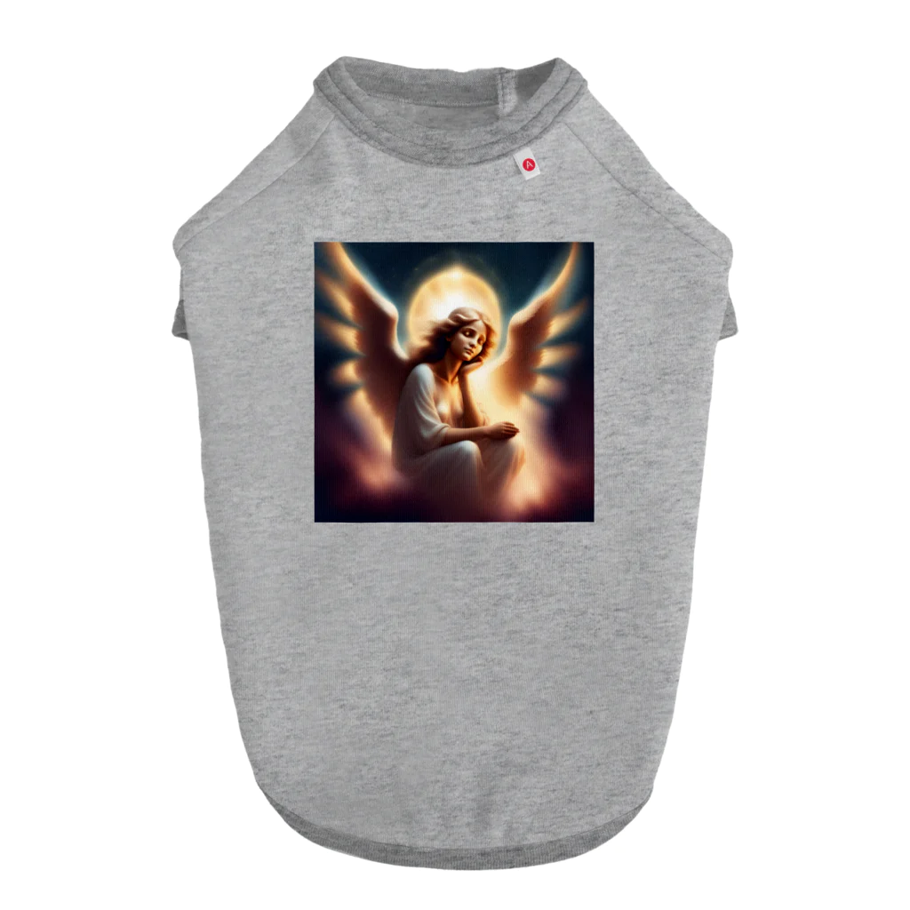 マサヤの天使の守護 Dog T-shirt