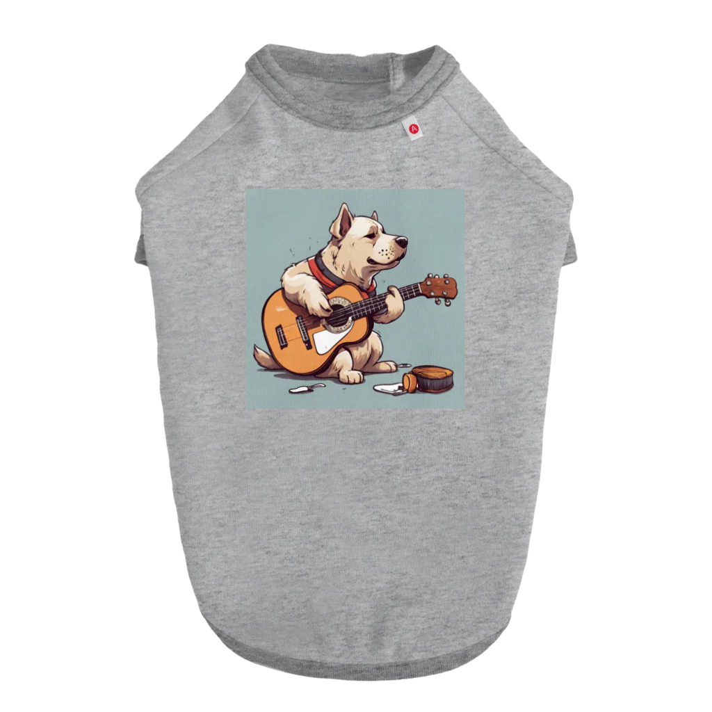 Sing Together のギタわん Dog T-shirt