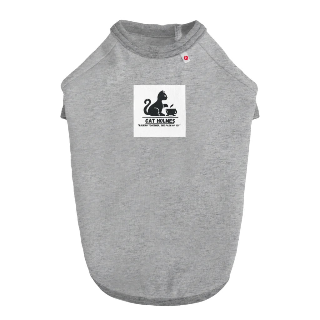  cat Holmesのdaily life at home Dog T-shirt