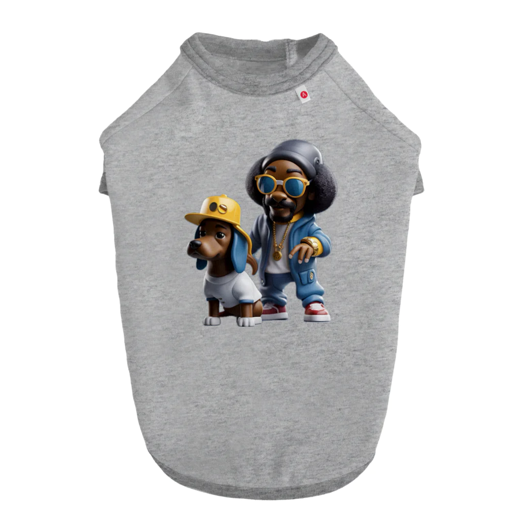 LALV DOPE NINJAのSnoop And dog ドッグTシャツ