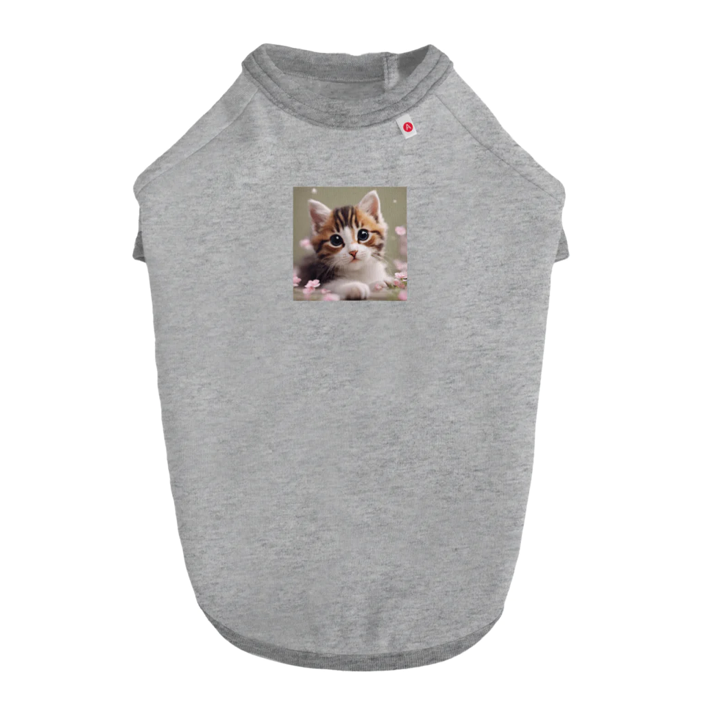 RyUぶらんどの可愛い猫ちゃん ドッグTシャツ