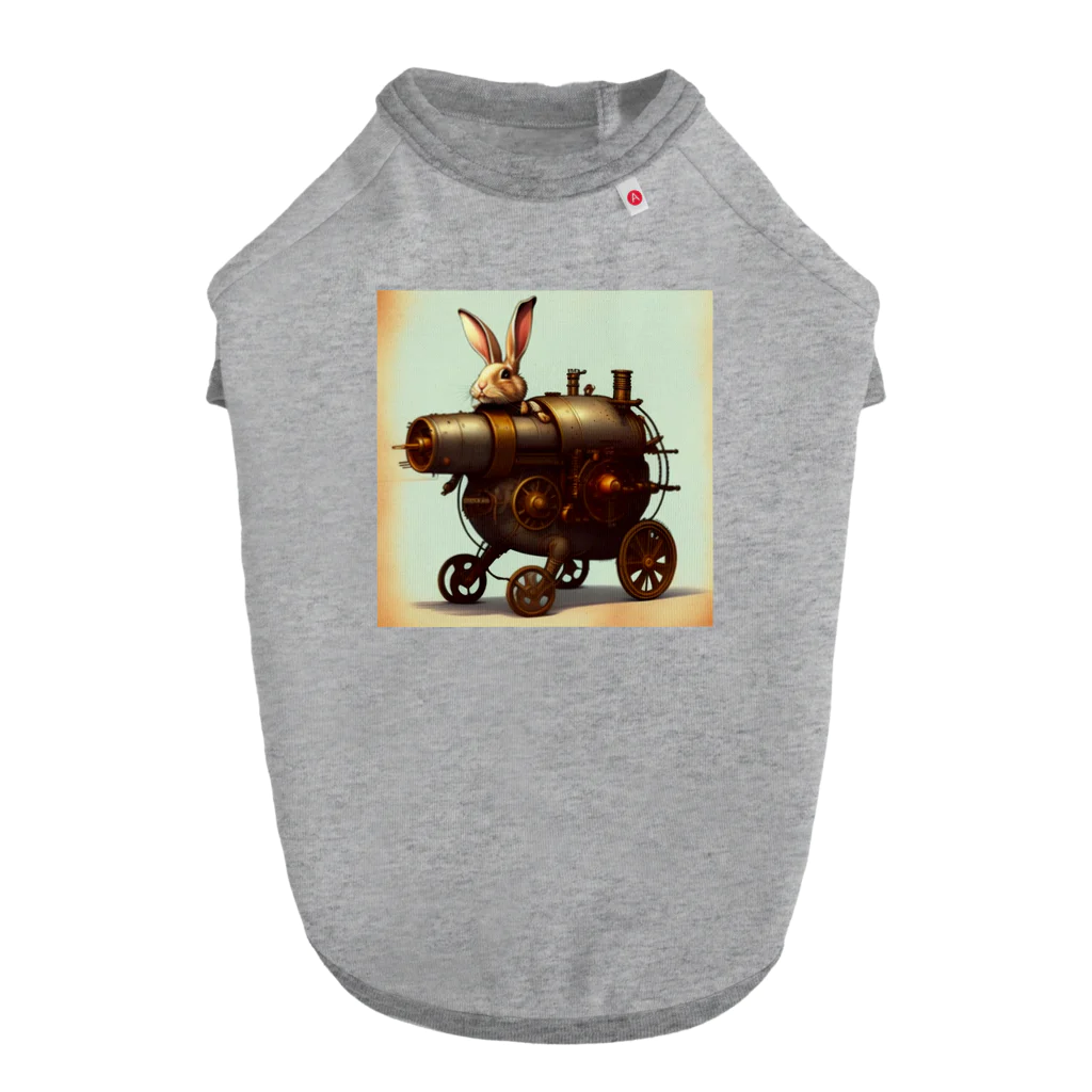 mojaの戦車うさぎ🐰 ドッグTシャツ