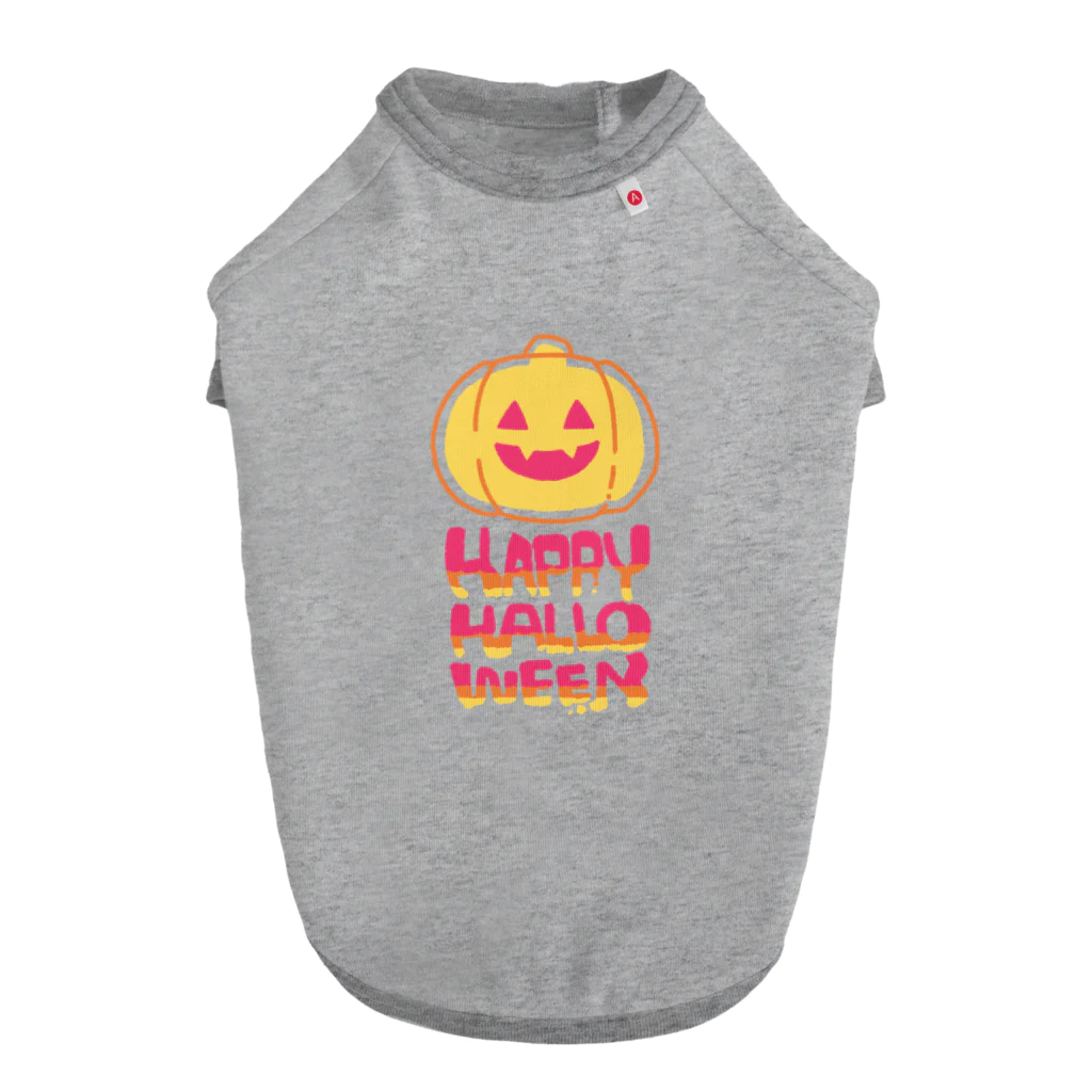 cocorobaのHAPPY HALLOWEEN ドッグTシャツ