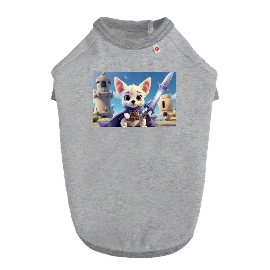 Albus-p-w-b-Dのチワ勇者 Dog T-shirt