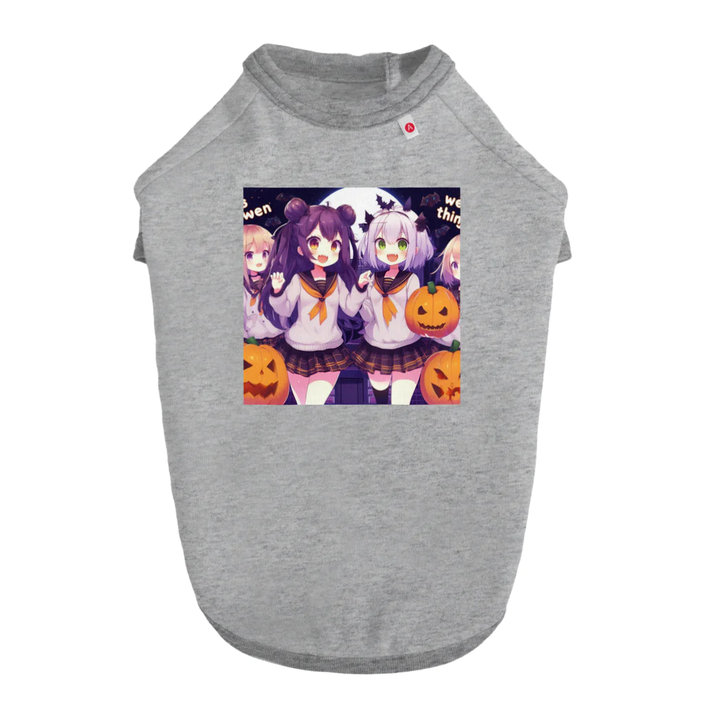 anazawaの毎日がハロウィンパーティ! Dog T-shirt