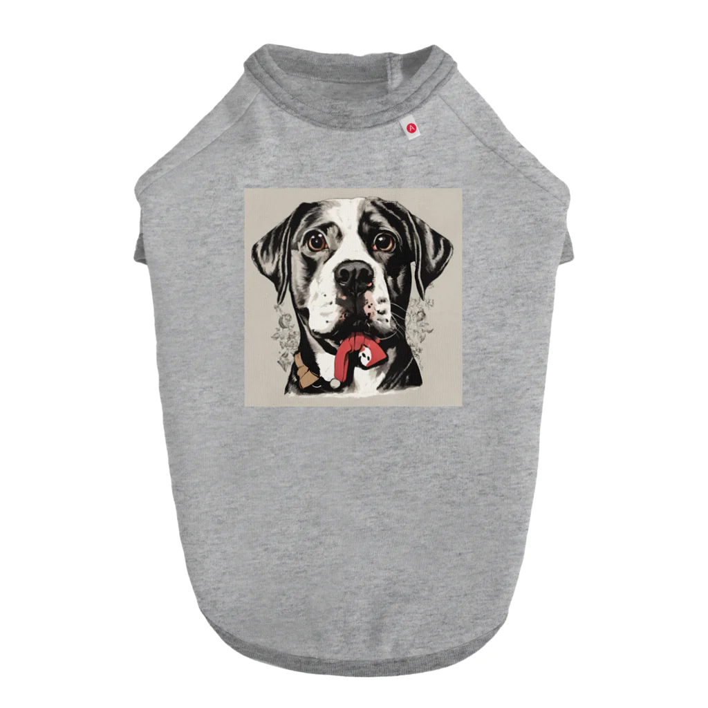 ailetktsのマーブル模様のカフェインミュグ Dog T-shirt