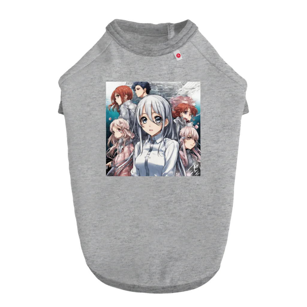 もふもふの美少女リーダーグッズ Dog T-shirt