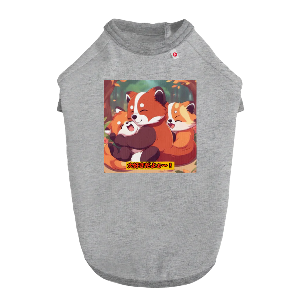 hosolltutiのズキュ～！ ドッグTシャツ