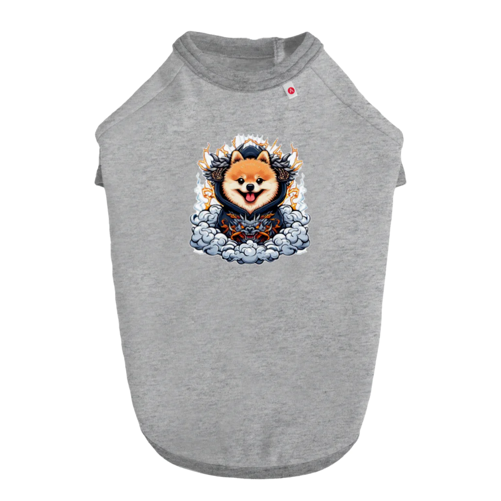 Pom-Dog'sのポメドラゴン Dog T-shirt