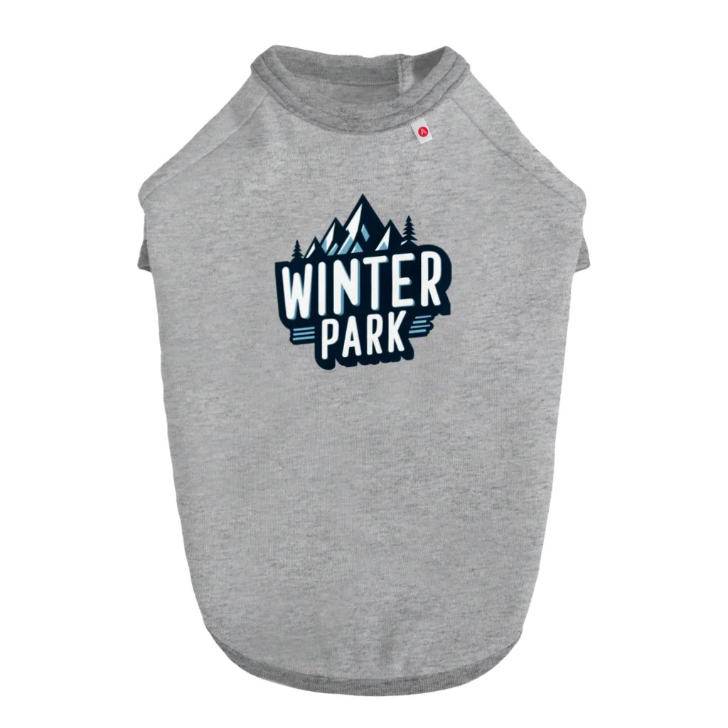 Lock-onの【WINTER PARK】VOL.03 ドッグTシャツ