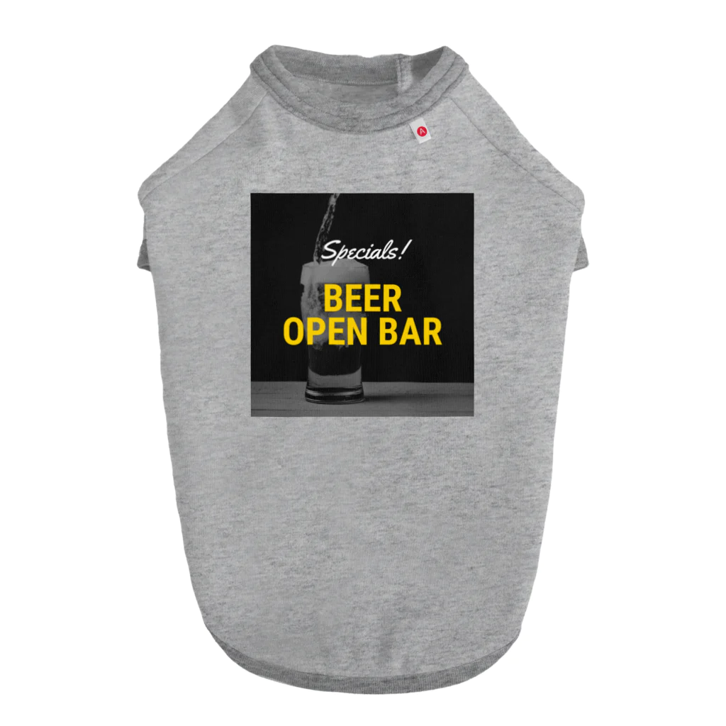 KSK SHOPのBEER-ビール ドッグTシャツ