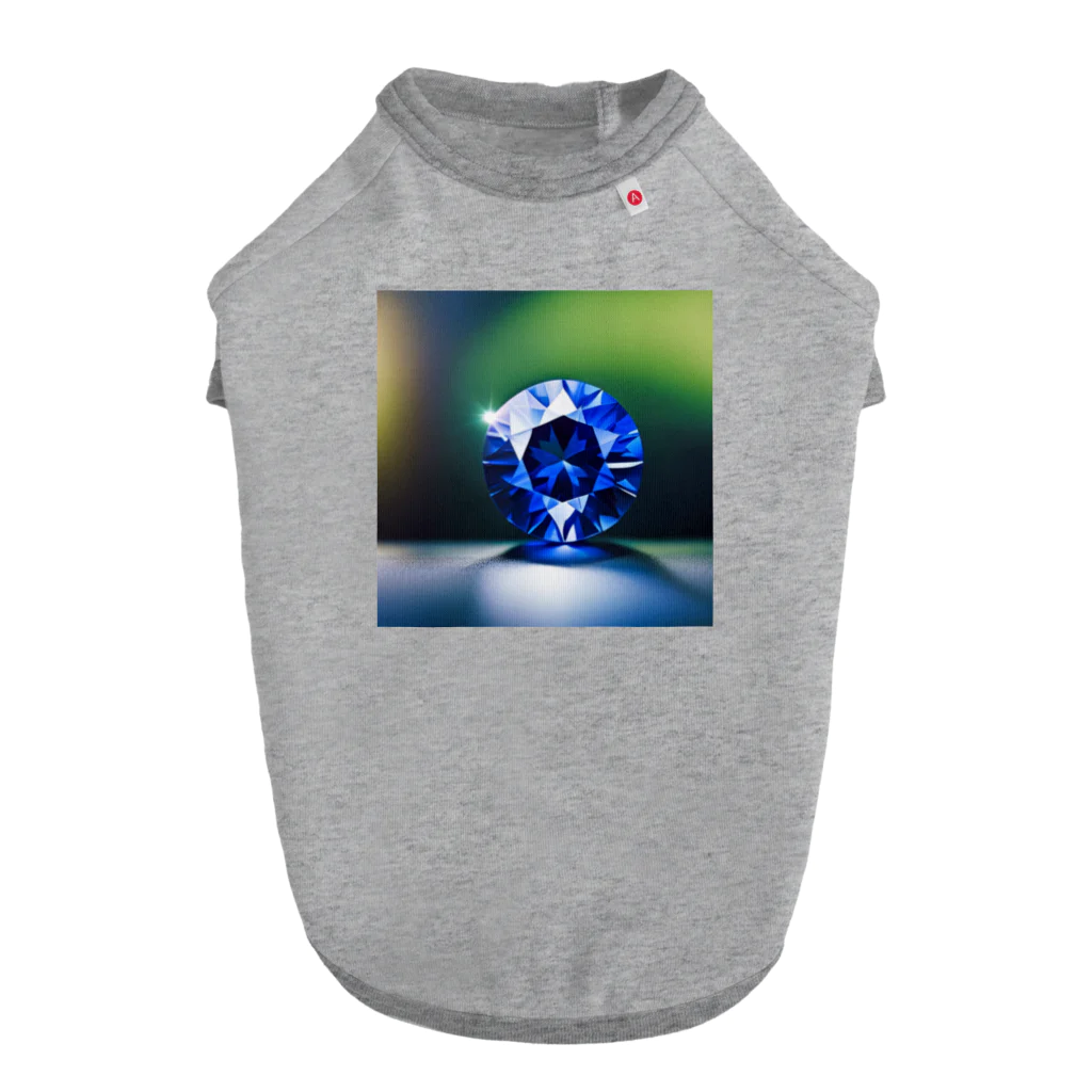 miki_6969のサファイヤの輝き ドッグTシャツ