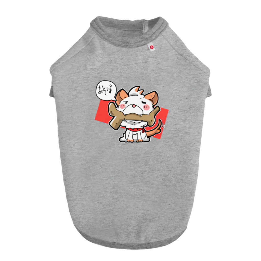 HiNATAのHiNATAAtelier　わんわん Dog T-shirt