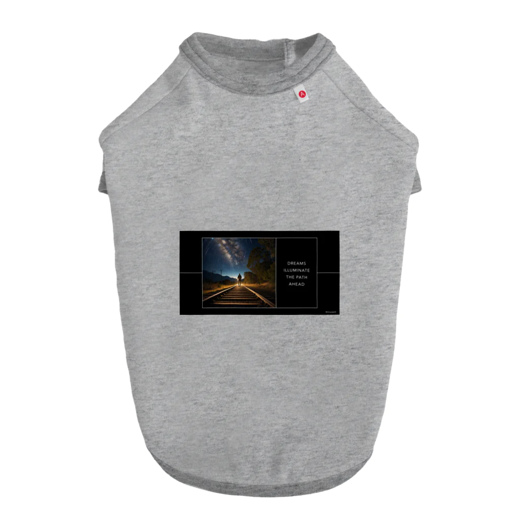 ChromastrAlのDreams Illuminate the Path Ahead ドッグTシャツ