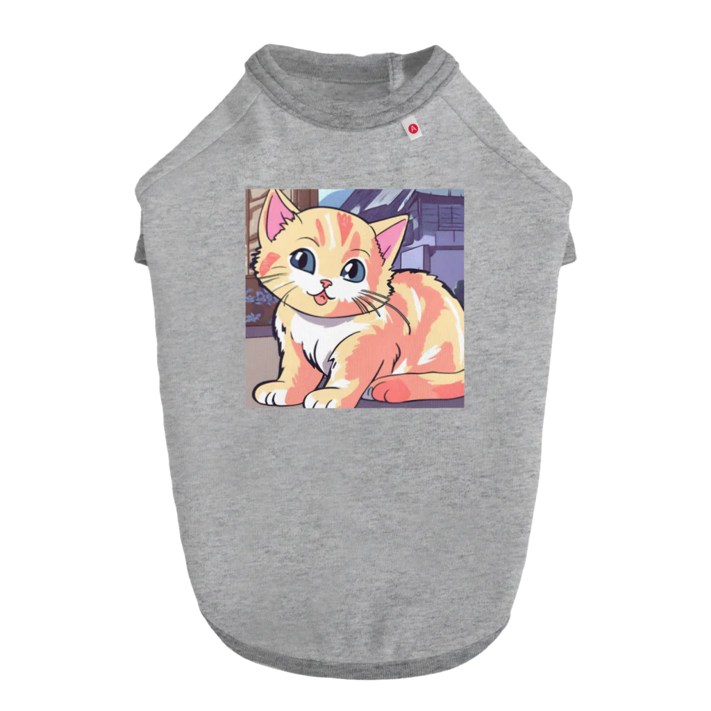 nakasaanのかわいい子猫グッズ ドッグTシャツ