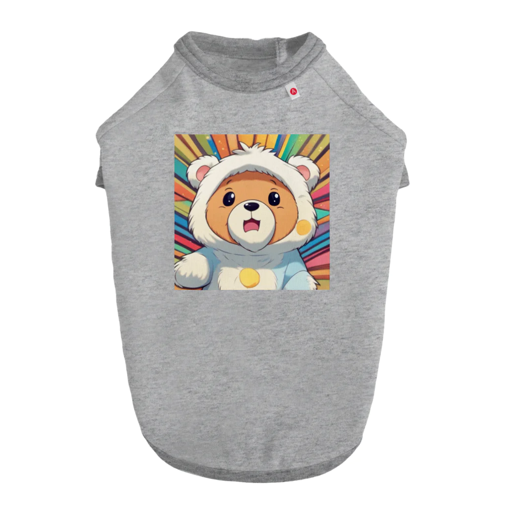 maloneyの被りものクマちゃん Dog T-shirt