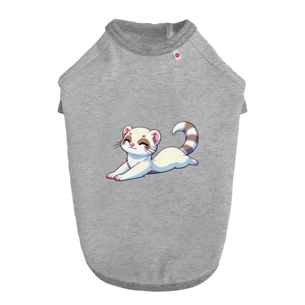 べっち©︎ののんびりフェレットちゃん🐾 ドッグTシャツ