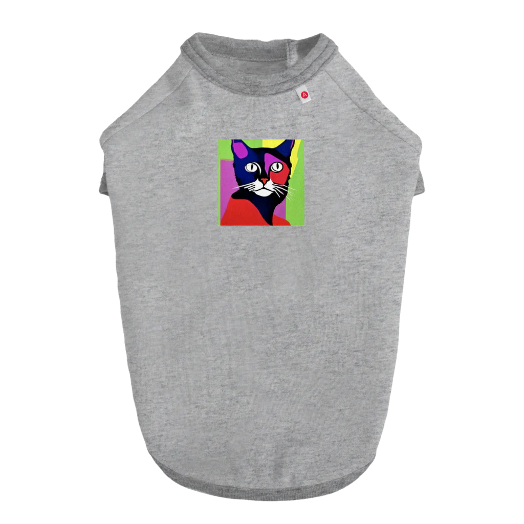 SuperTrioのCOLOR CAT Dog T-shirt