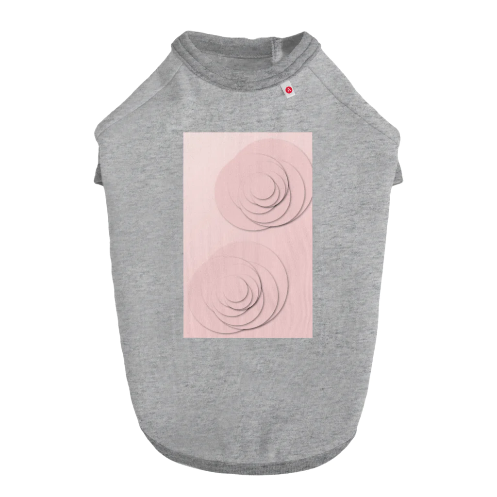 11UCOのCircles  -rose- ドッグTシャツ