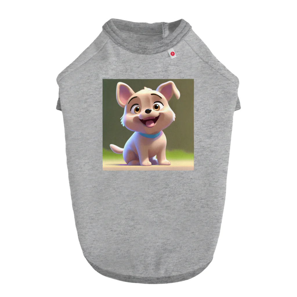 sobamaniaのスマイルドッグ Dog T-shirt