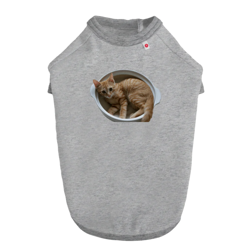 sorabellのねこ鍋 Dog T-shirt