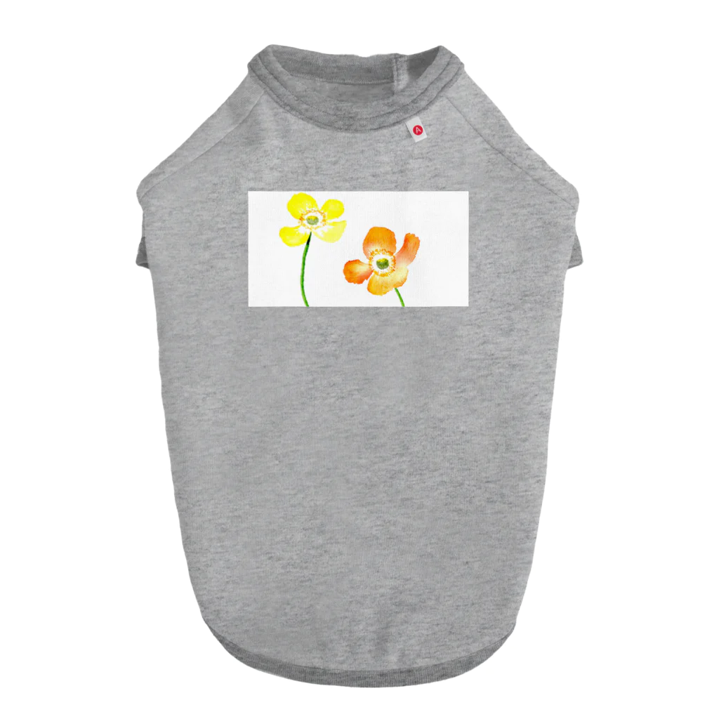 スタジオマリンのポピー Dog T-shirt