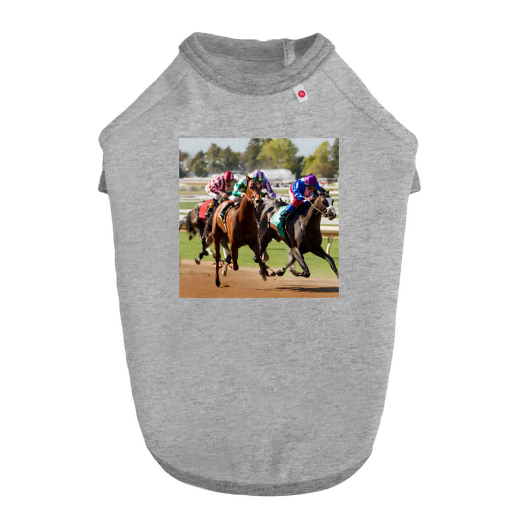 ひらめきグッズ販売の競馬グッズ ドッグTシャツ