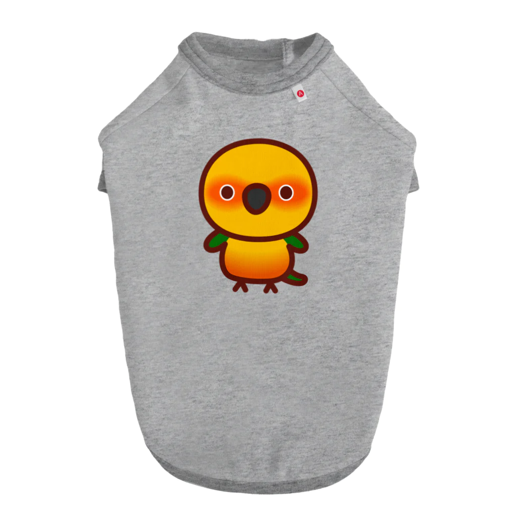 いんこ屋堂のナナイロメキシコインコ ドッグTシャツ