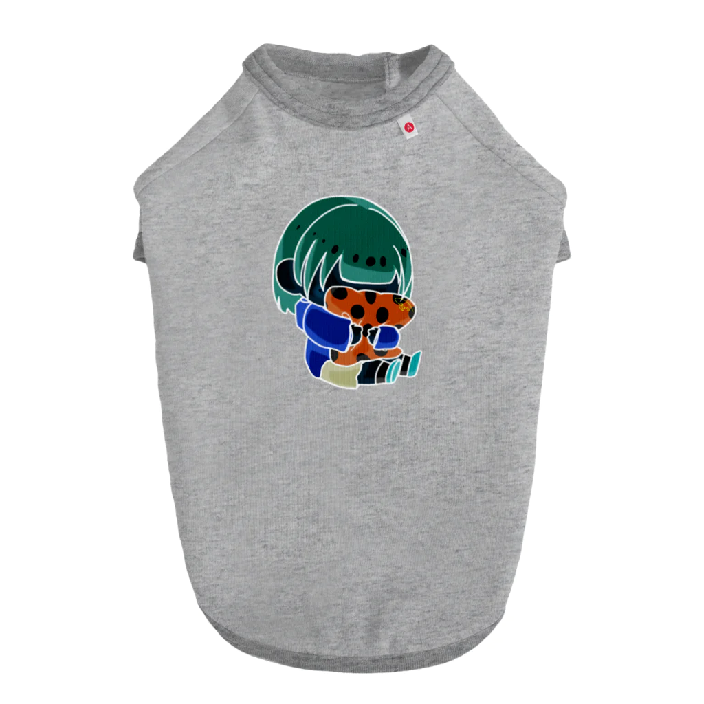 IZ_CoCoAのホラー調ほのちゃん ドッグTシャツ