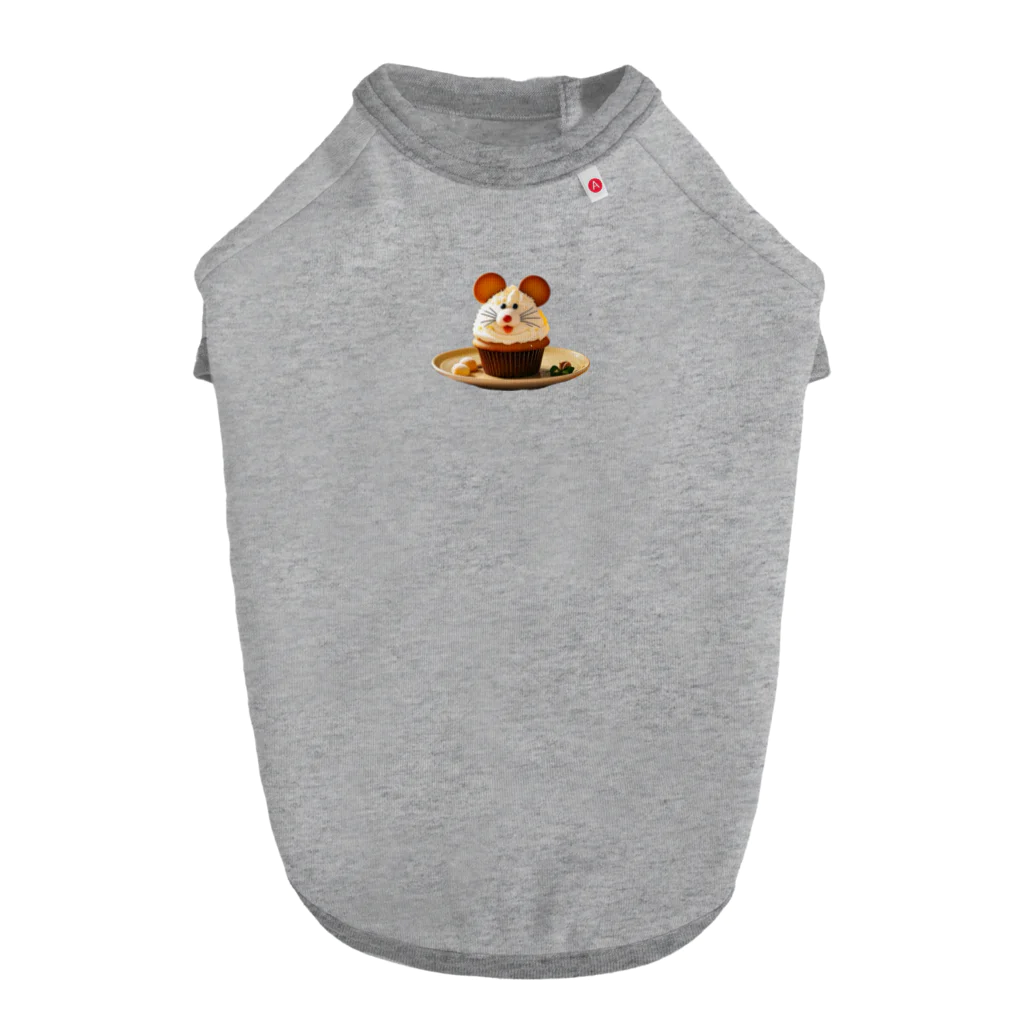 ayacafe__gramのmouseカップケーキ Dog T-shirt