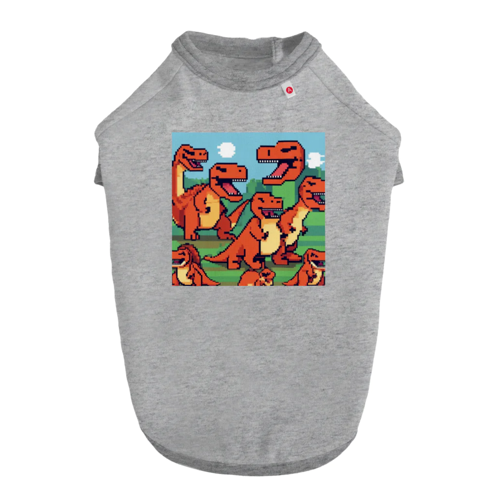 jj2424のティラノサウルス5 Dog T-shirt