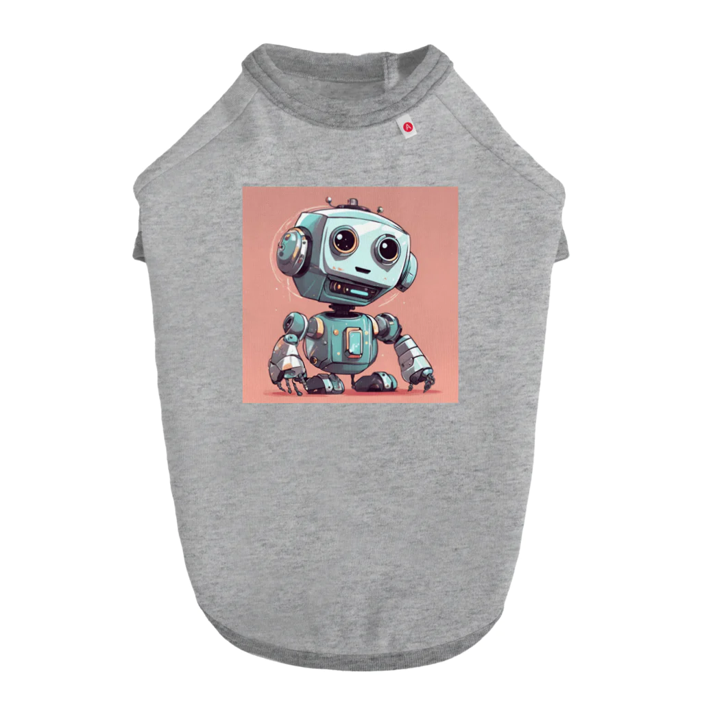 tooru0377のVuittonぽいロボットらしい ドッグTシャツ