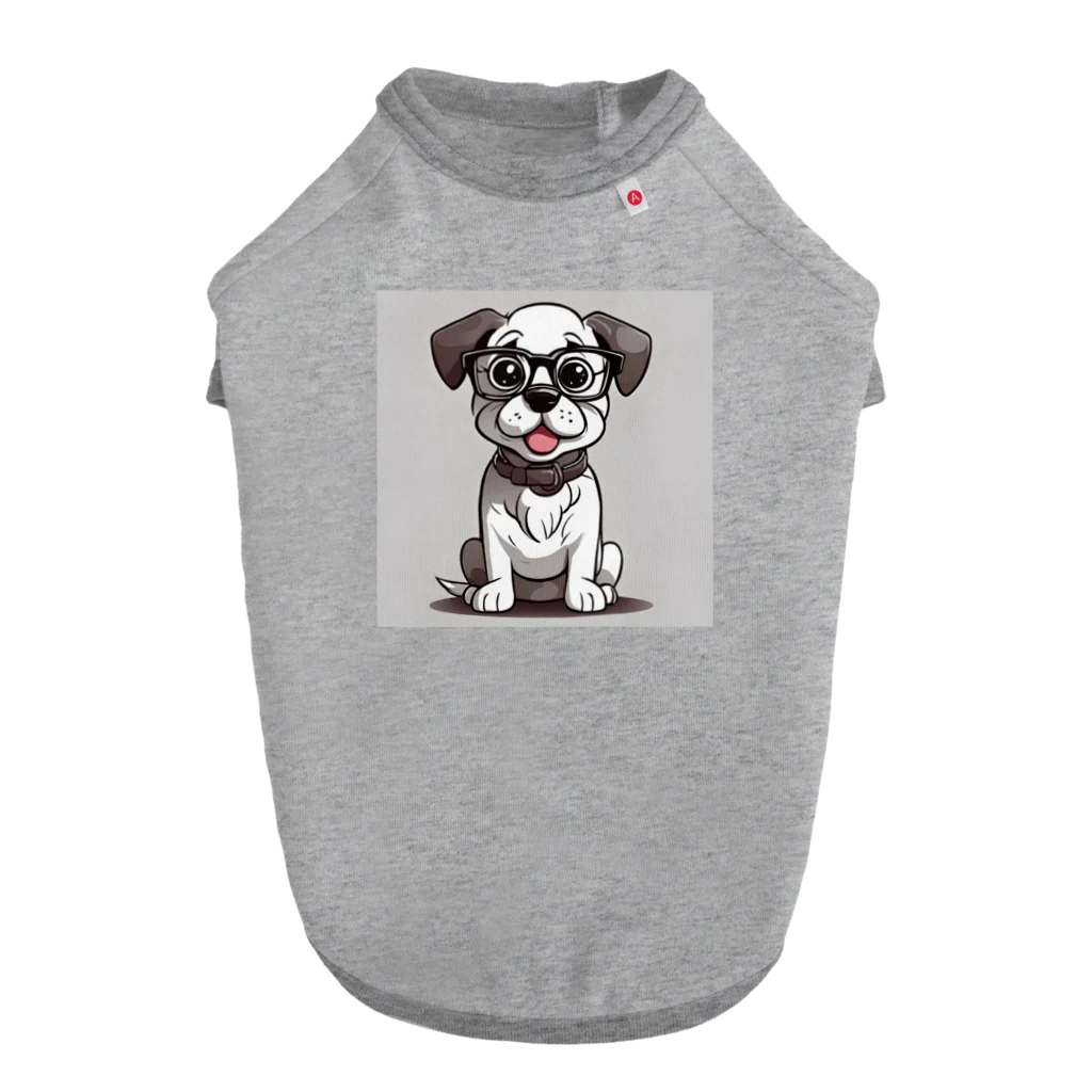kiyotanaのメガネ犬 Dog T-shirt